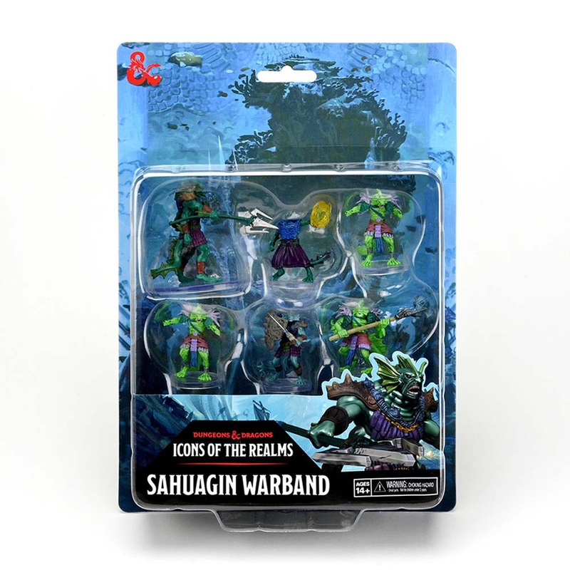 WizKids 96112 D&D Icons of the Realms: Sahuagin Warband