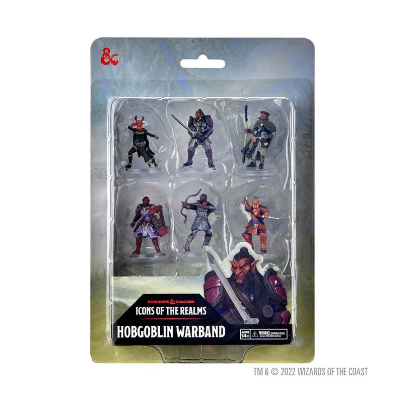 WizKids 96163 D&D Icons of the Realms: Hobgoblin Warband