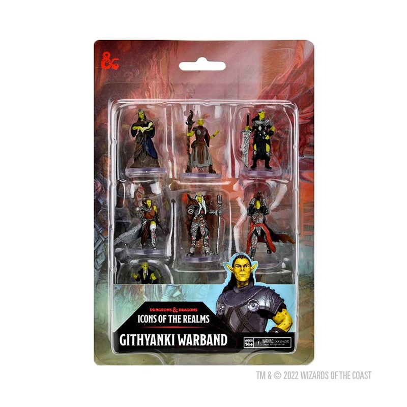 WizKids 96205 D&D Icons of the Realms: Githyanki Warband