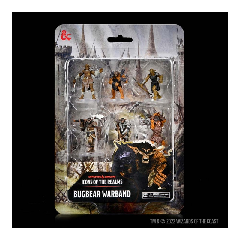 WizKids 96218 D&D Icons of the Realms: Bugbear Warband