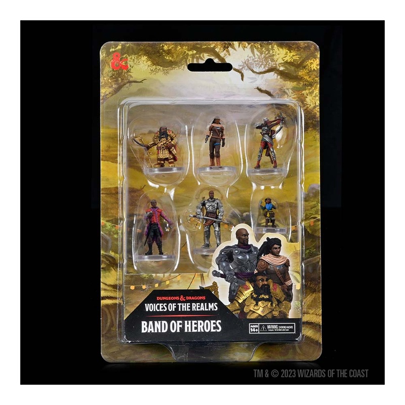 WizKids 96221 D&D Icons of the Realms: Voices of the Realms Band of Heroes
