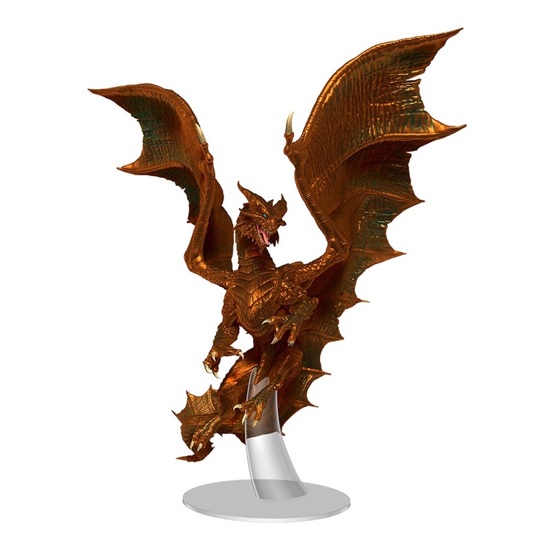 WizKids 96250 D&D Icons of the Realms: Adult Copper Dragon