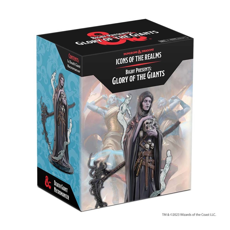 WizKids 96263 D&D Icons of the Realms: Bigby Death Giant Necromancer Boxed