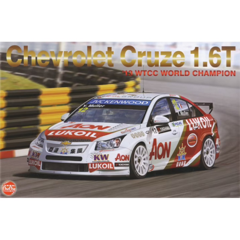 NuNu 24022 1/24 Chevrolet Cruze 1.6t World champion