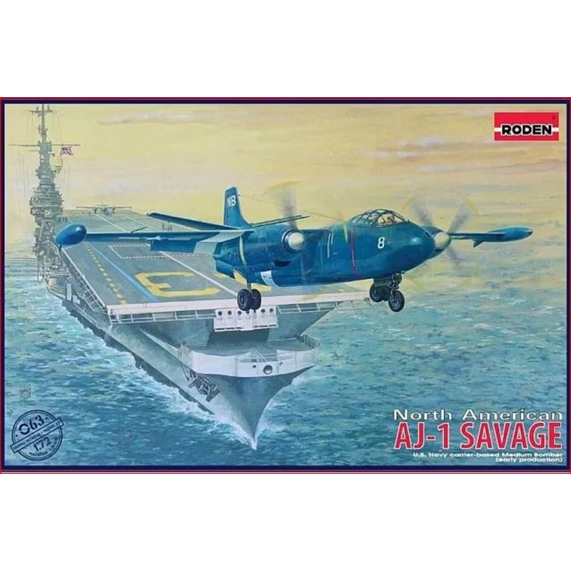 Roden ROD063 1/72 North American AJ-1 Savage