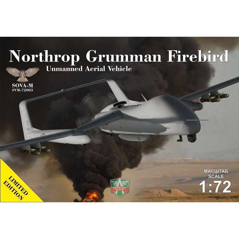 Sova-M SVM-72003 1/72 N.G.Firebird UAV concept