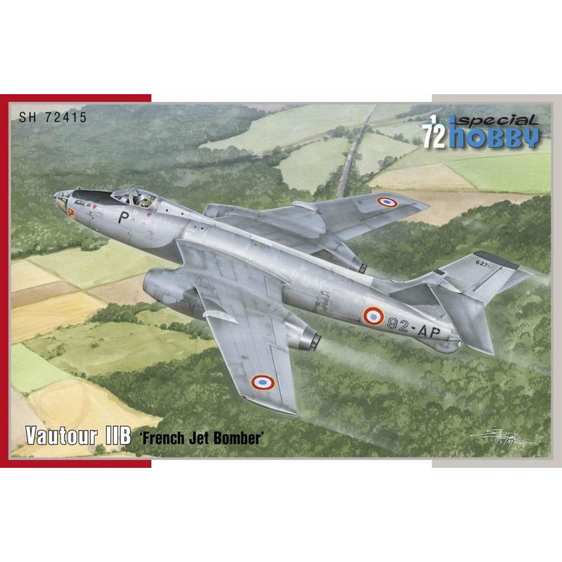 Special Hobby 72415 1/72 Vautour IIB French Jet Bombera