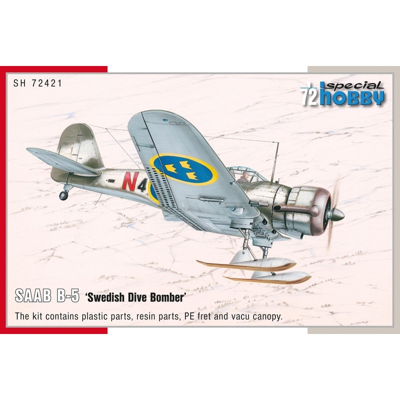 Special Hobby 72421 1/72 SAAB B-5 Swedish Dive Bombera