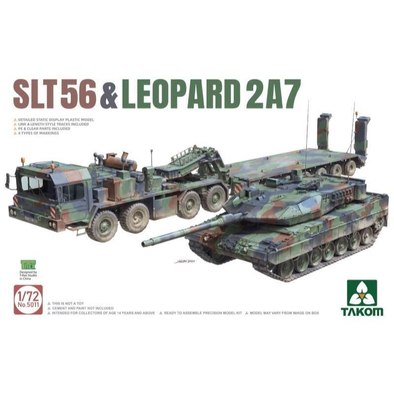Takom 5011 1/72 SLT56 & LEOPARD 2A7