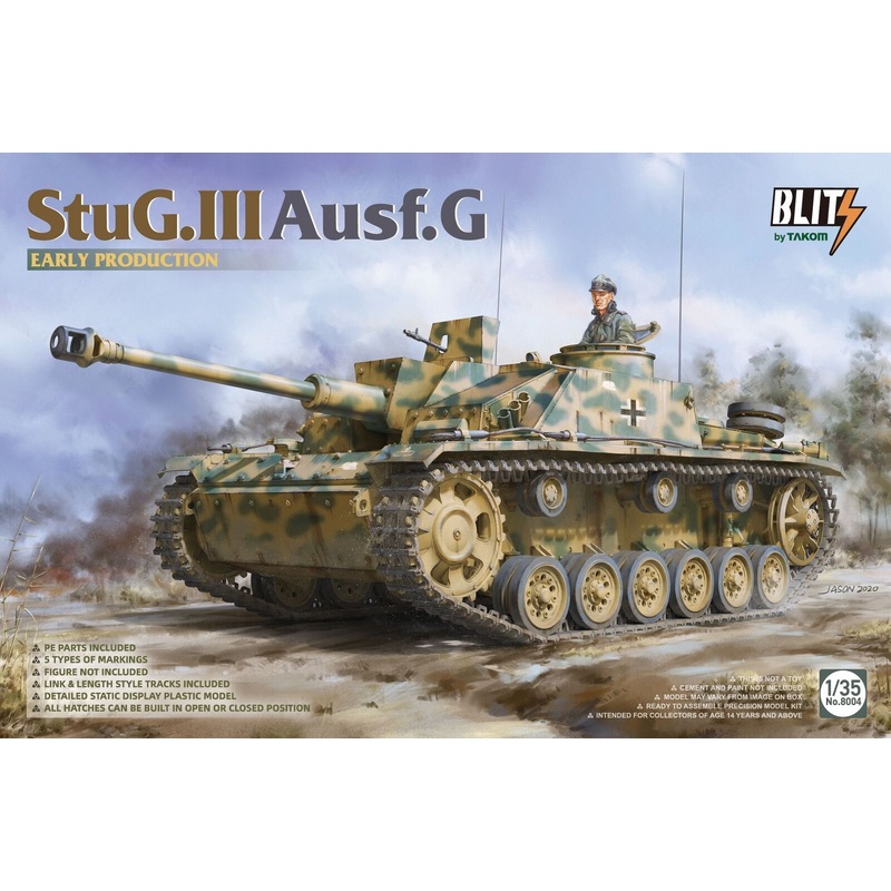 Takom 8004 1/35 StuG.III Ausf.G early production