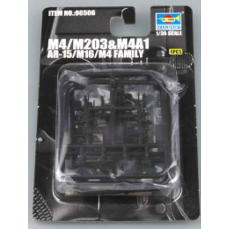 Trumpeter 00506 1/35 AR-15/M16/M4 FAMILY-M4
