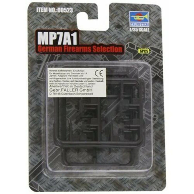 Trumpeter 00523 1/35 German Firearms Selection- MP7 (6 guns)