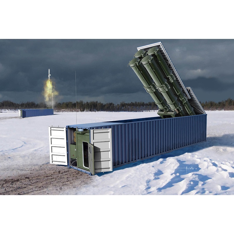 Trumpeter 01077 1/35 3M54 Club-k in 40-feet variant