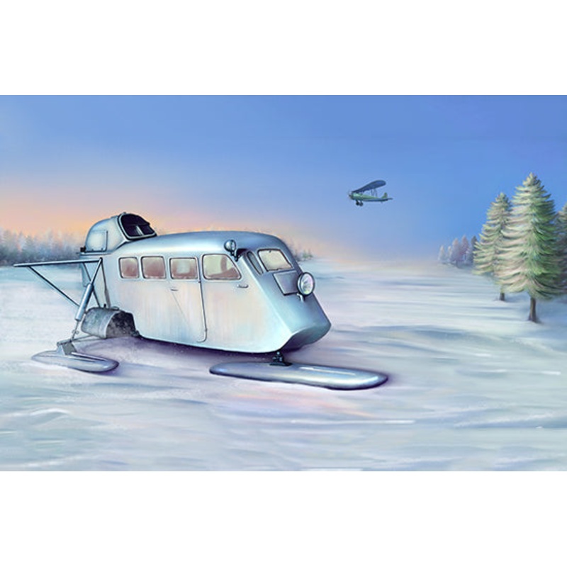Trumpeter 02356 1/35 Soviet Aerosan KM-4