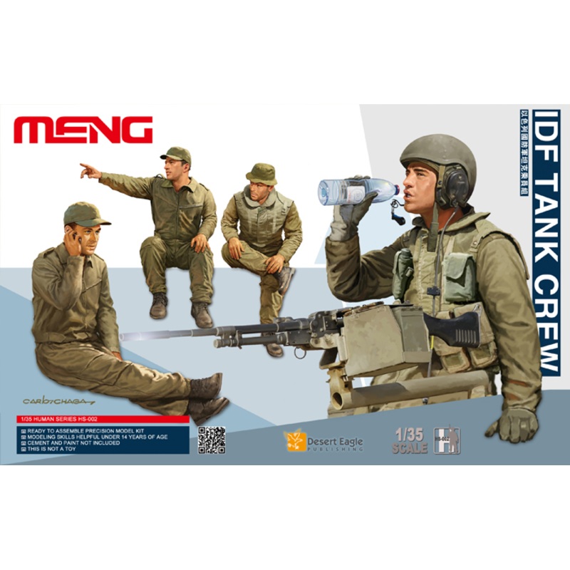 Meng HS-002 1/35 IDF Tank Crew