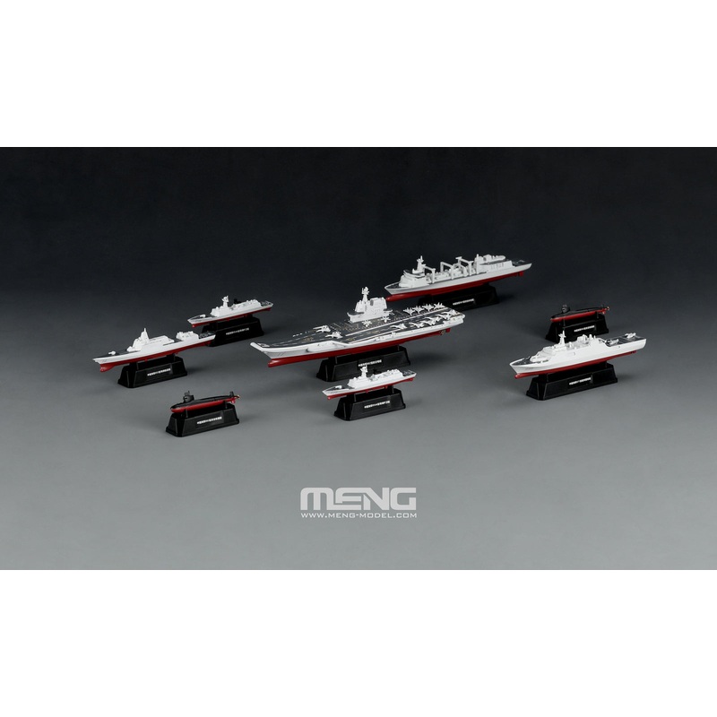 Meng MH-001 1/2000 Chinese Fleet Set 1 (incl. 6 blind boxes)
