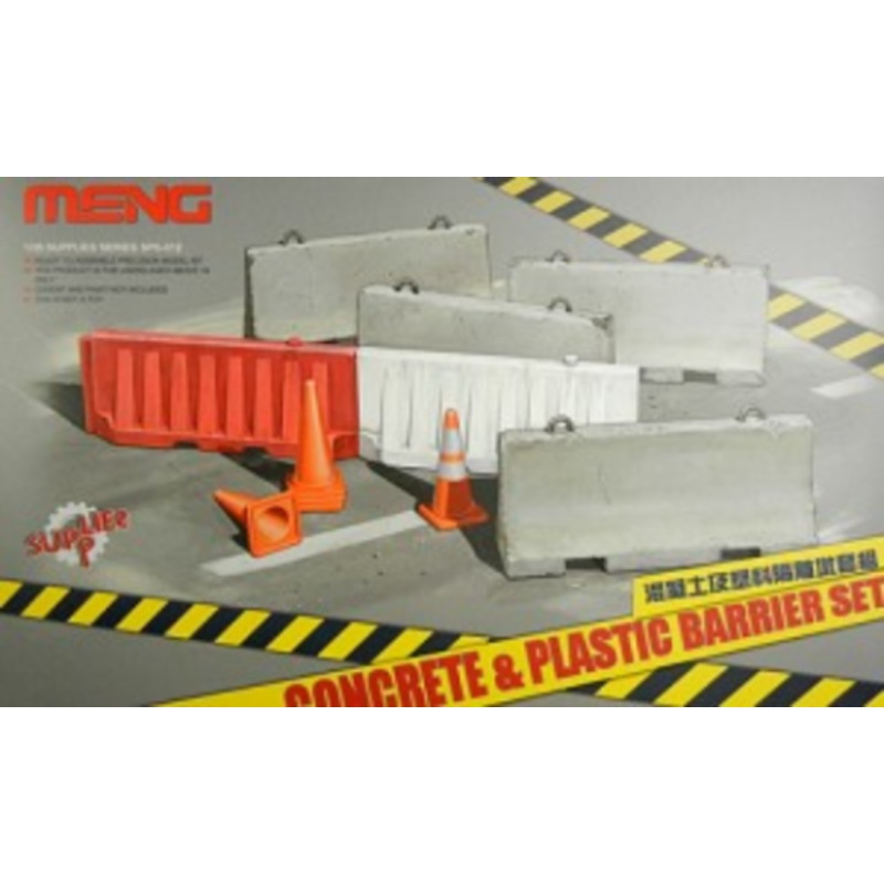 Meng SPS-012 1/35 Concrete & Plastic Barrier Set