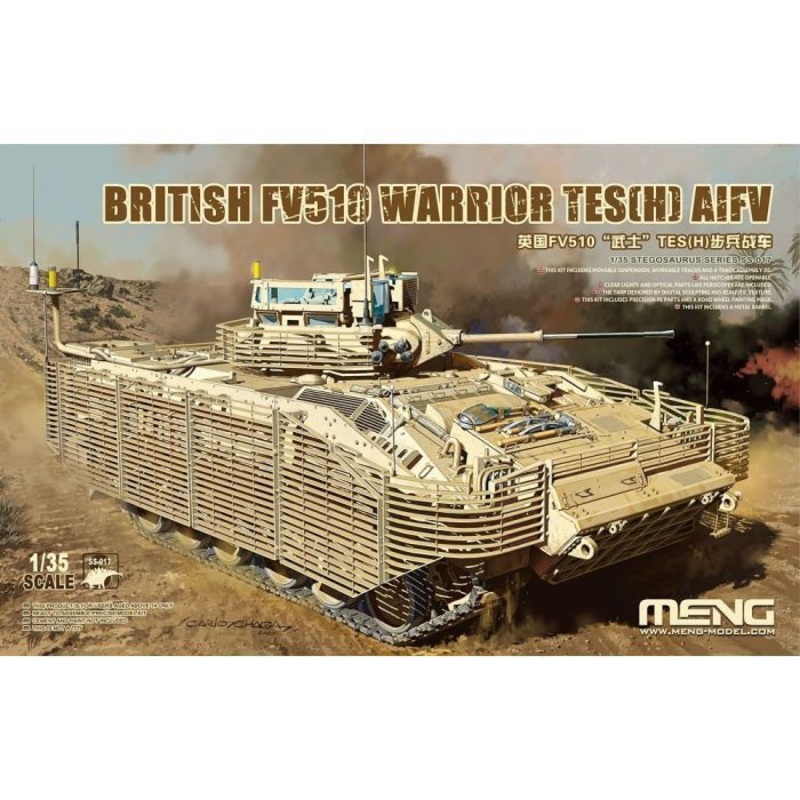 Meng SS-017 1/35 British FV510 Warrior TES(H) AIFV
