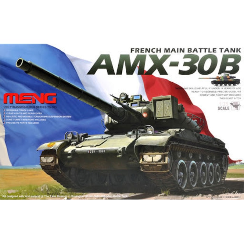 Meng TS-003 1/35 French Main Battle Tank AMX-30B