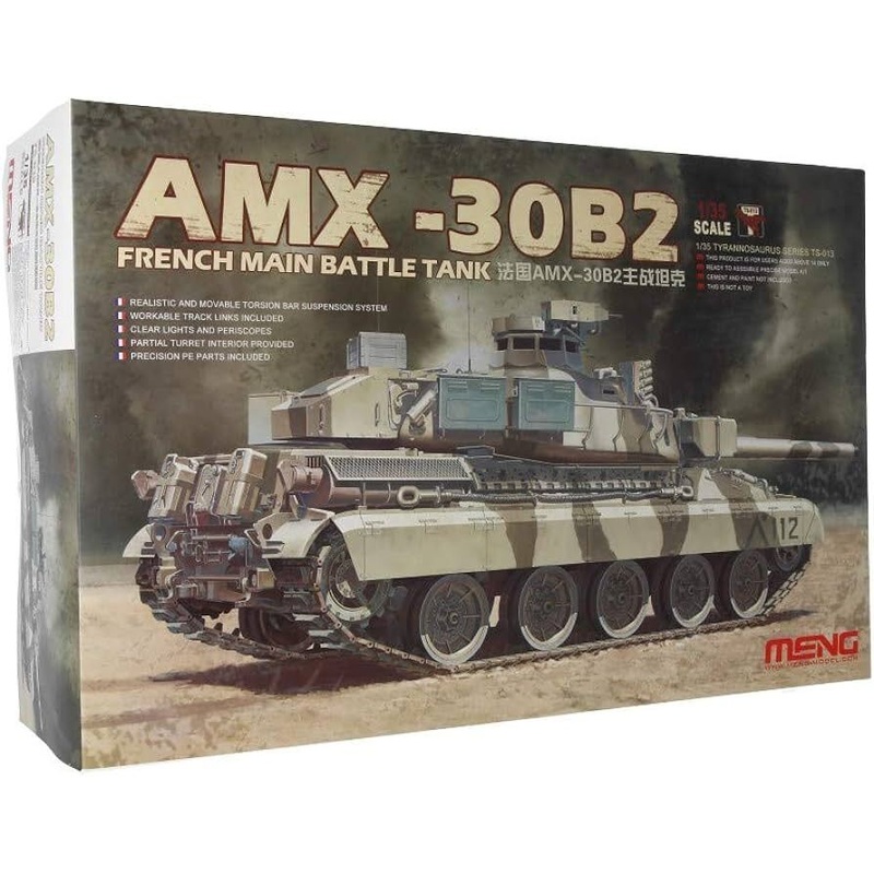 Meng TS-013 1/35 French Main Battle Tank AMX-30B2