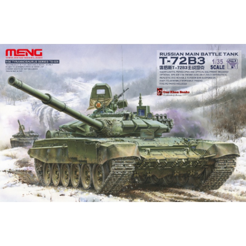 Meng TS-028 1/35 Russian Main Battle Tank T-72B3