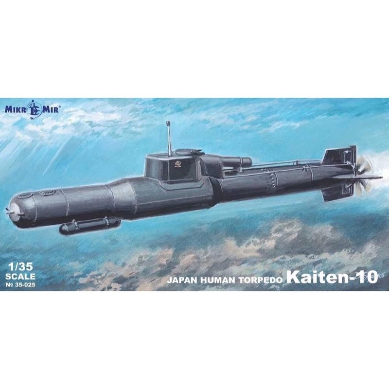 Mikromir 35-025 1/35 Kaiten 10 Japan Human torpedo