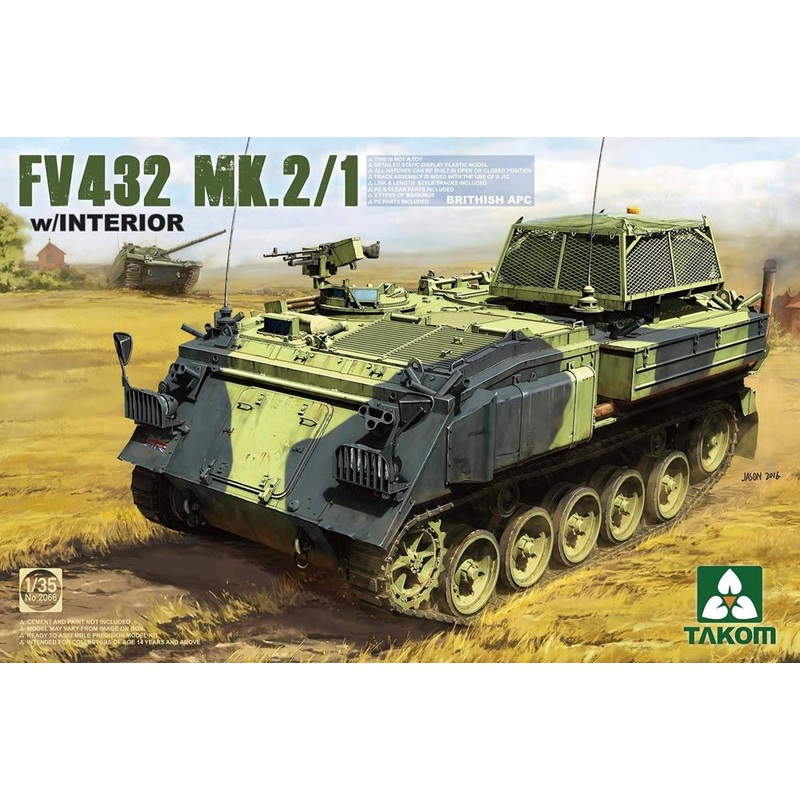 Takom 2066 1/35 British APC FV432 Mk.2/1