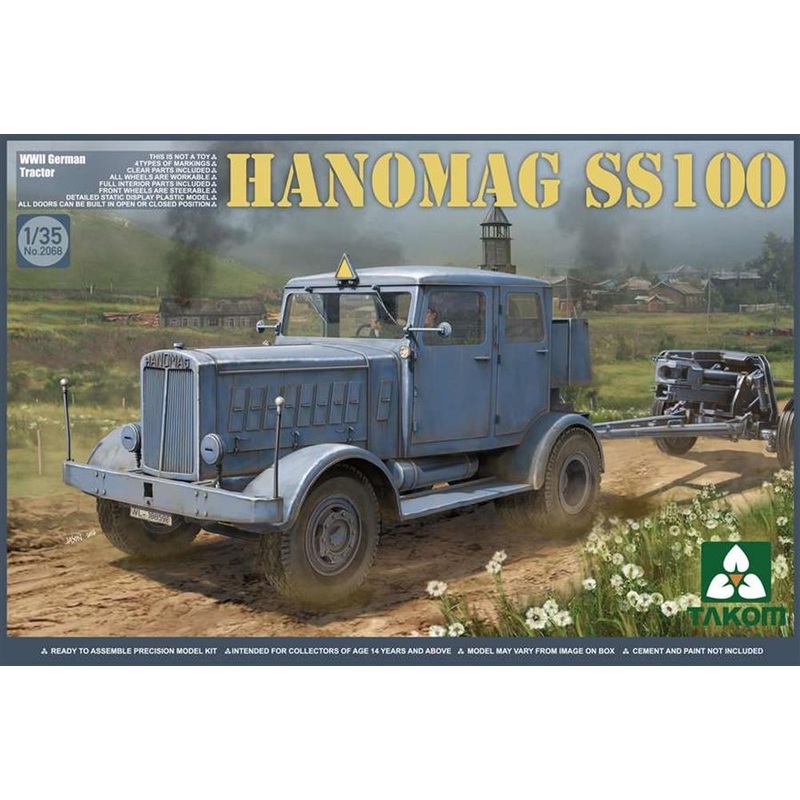 Takom 2068 1/35 WWII German Tractor Hanomag SS100