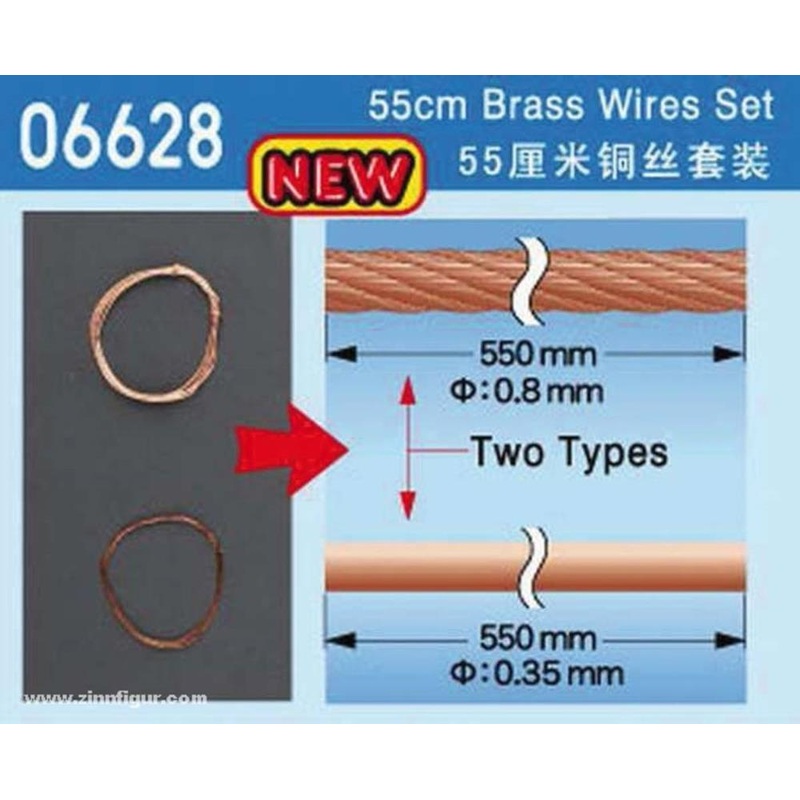 Trumpeter 06628 55cm Brass Wire set
