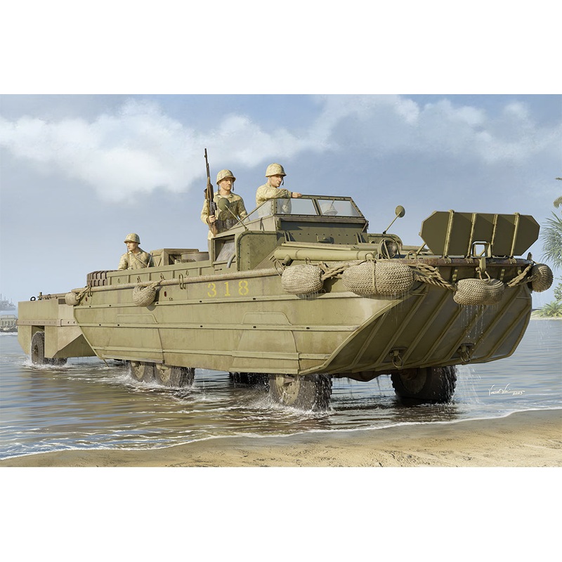 I Love Kit 63539 1/35 GMC DUKW-353 with WTCT-6 Trailer