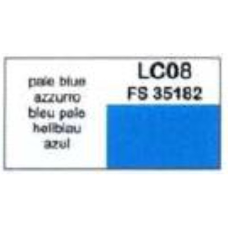 LifeColor LC08 Matt Pale Blue 22ml Acrylic Paint