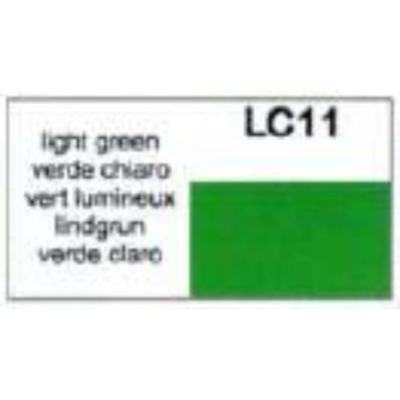 LifeColor LC11 Matt Light Green 22ml Acrylic Paint