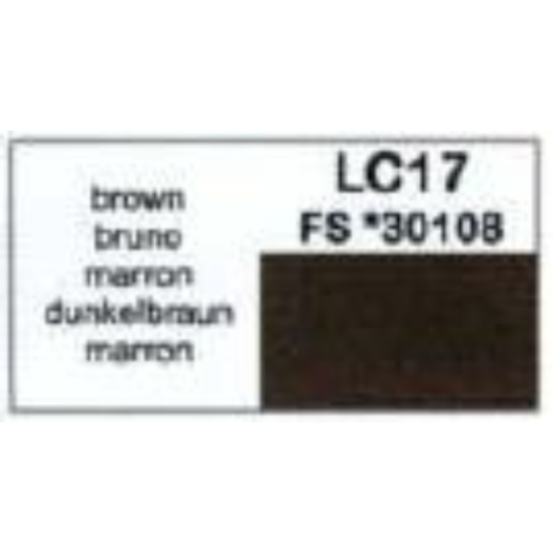 LifeColor LC17 Matt Brown 22ml Acrylic Paint