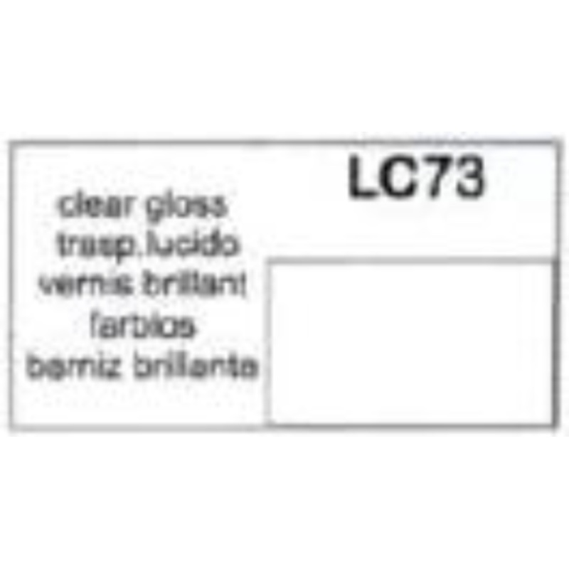 LifeColor LC73 Gloss Clear 22ml Acrylic Paint