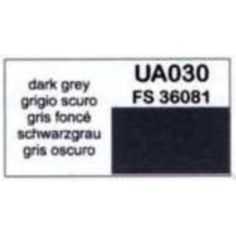LifeColor UA030 Dark Grey – FS36081 22ml Acrylic Paint