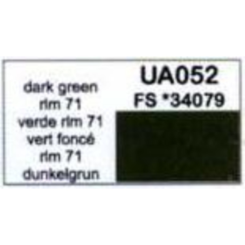 LifeColor UA052 Dark Green 22ml Acrylic Paint