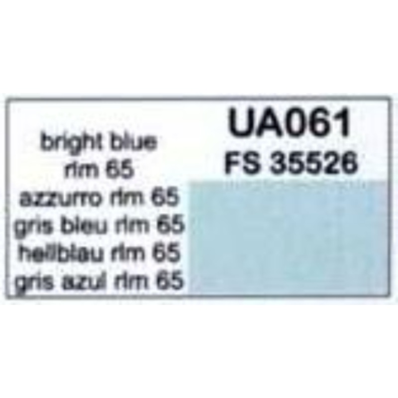 LifeColor UA061 Bright Blue RLM 65 22ml Acrylic Paint