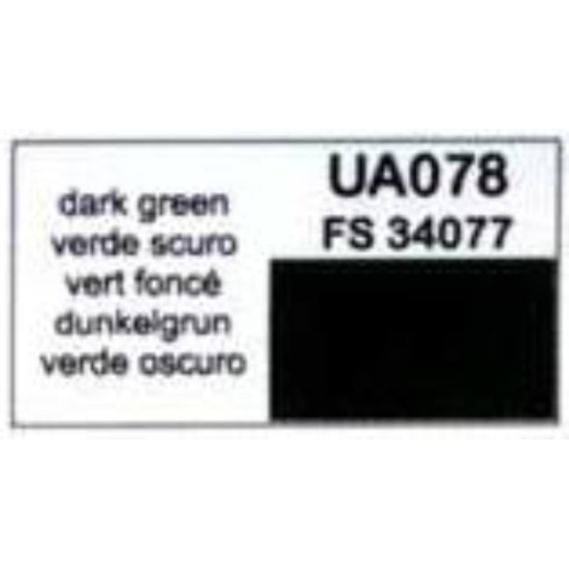 LifeColor UA078 Dark Green 22ml Acrylic Paint