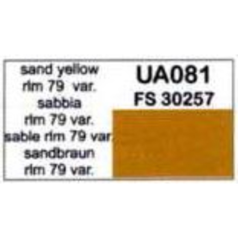 LifeColor UA081 Sand Yellow RLM 79 22ml Acrylic Paint