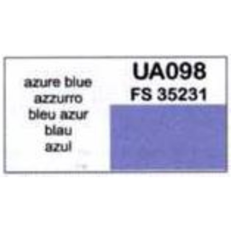 LifeColor UA098 Azure Blue 22ml Acrylic Paint