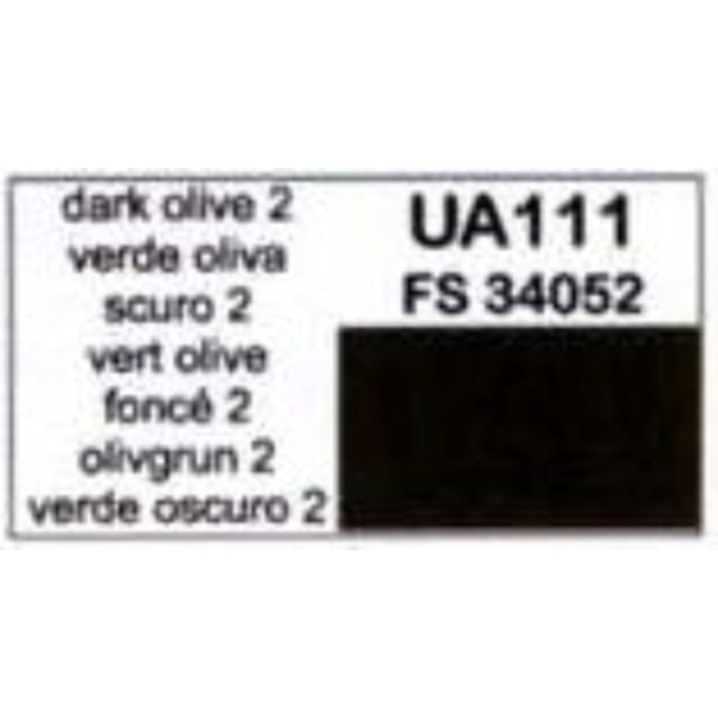 LifeColor UA111 Dark Olive 2 22ml Acrylic Paint