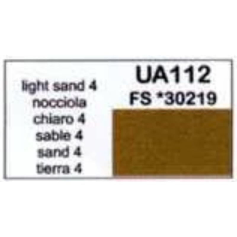 LifeColor UA112 Light Sand 4 22ml Acrylic Paint