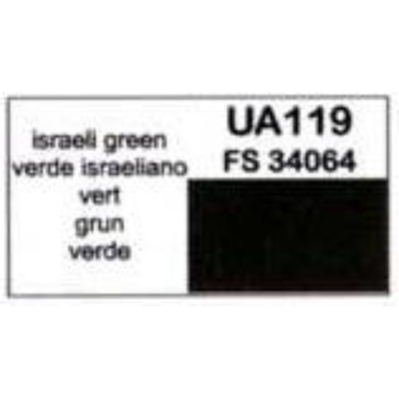 LifeColor UA119 Israeli Green 22ml Acrylic Paint