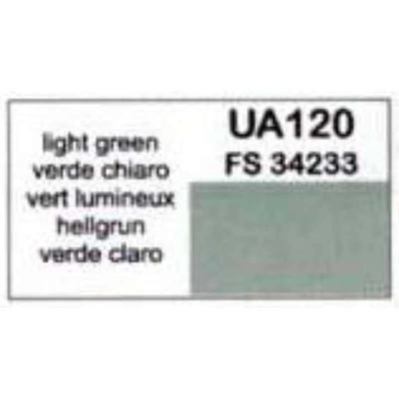 LifeColor UA120 Light Green – FS34233 22ml Acrylic Paint