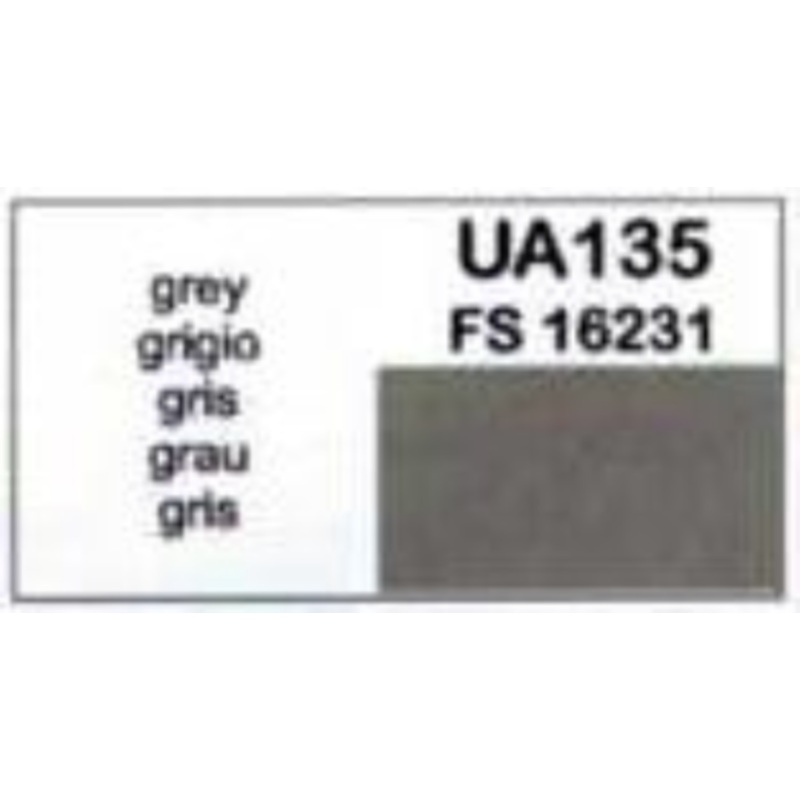 LifeColor UA135 Dark Grey 22ml Acrylic Paint