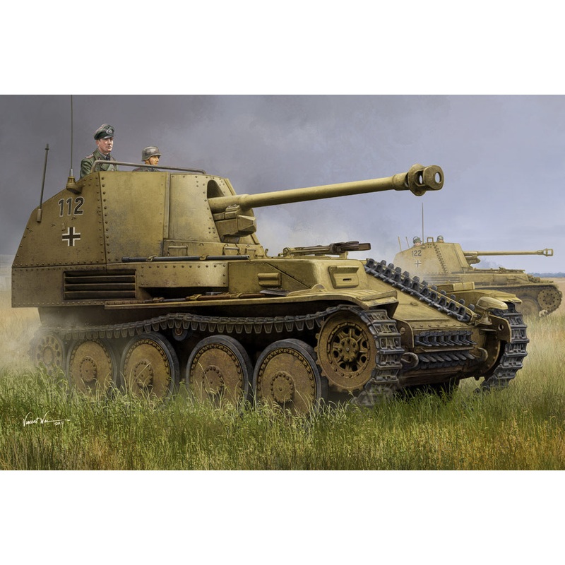 Hobby Boss 80169 1/35 Marder III Ausf.M Tank Destroyer Sd.Kfz.138 – Early