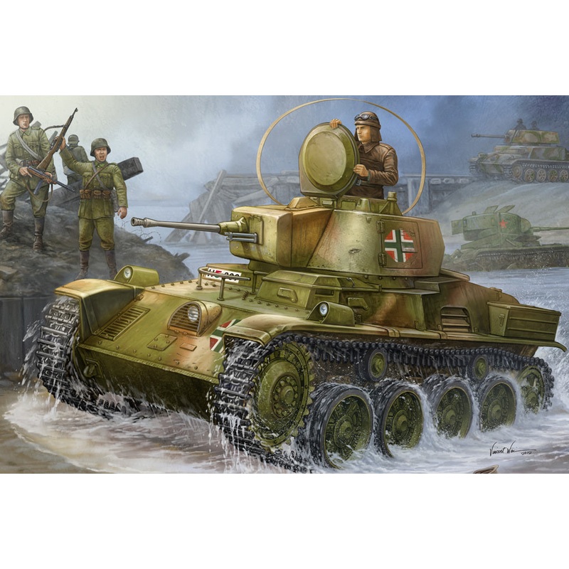 Hobby Boss 82477 1/35 Hungarian Light Tank 38M Toldi I(A20)