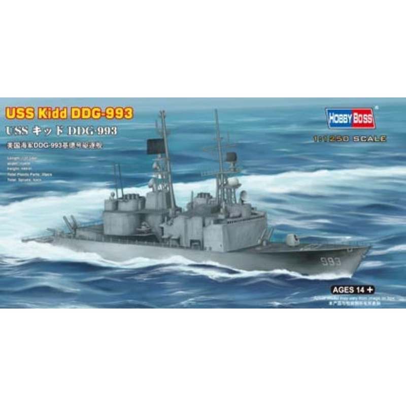 Hobby Boss 82507 1/1250 Kidd DDG-993