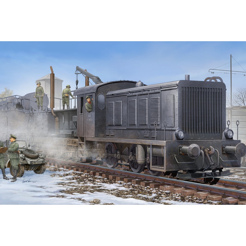 Hobby Boss 82913 1/72 German WR360 C12 Locomotive