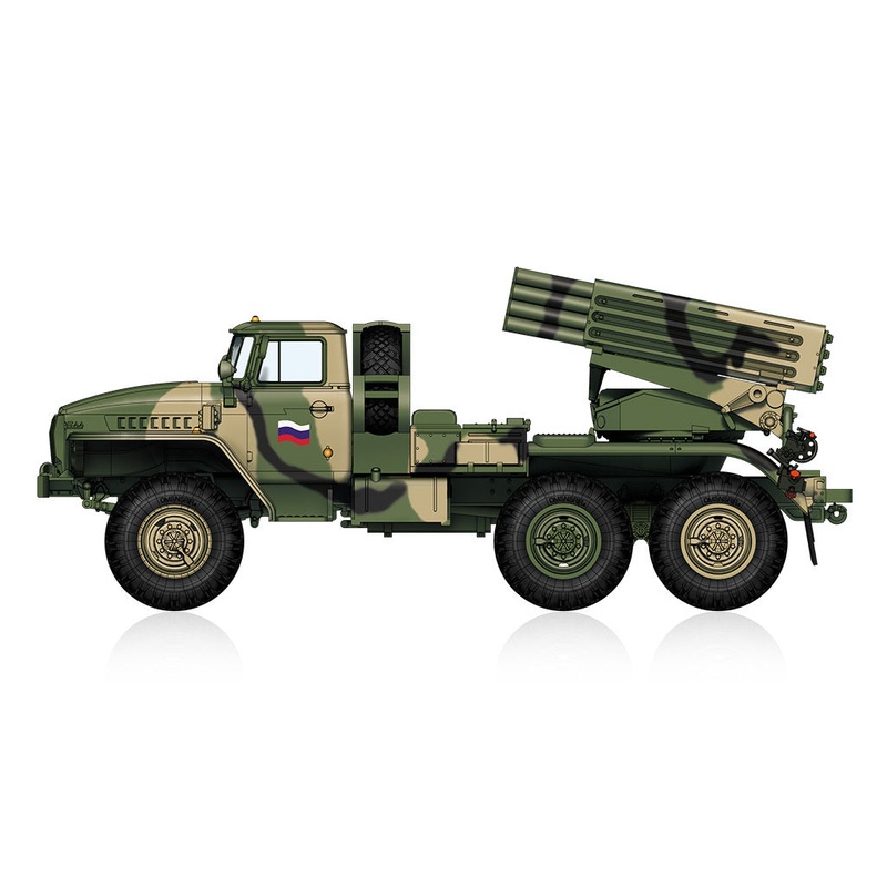 Hobby Boss 82932 1/72 Russian BM-21 Grad Late Version